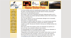 Desktop Screenshot of gypsyguitarfans.com